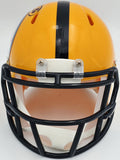 HINES WARD AUTOGRAPHED STEELERS THROWBACK GOLD MINI HELMET BECKETT 241387