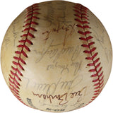 Cincinnati Reds 1981 Team Bench Morgan +24 Sigs Signed NL Baseball Beckett 56278