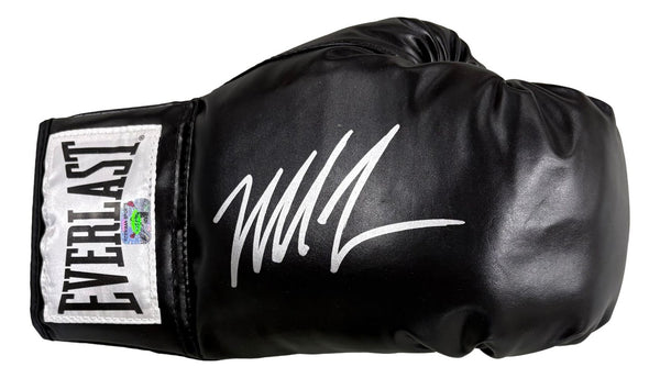 Mike Tyson Signed Black Everlast Right Hand Boxing Glove Tyson Hologram