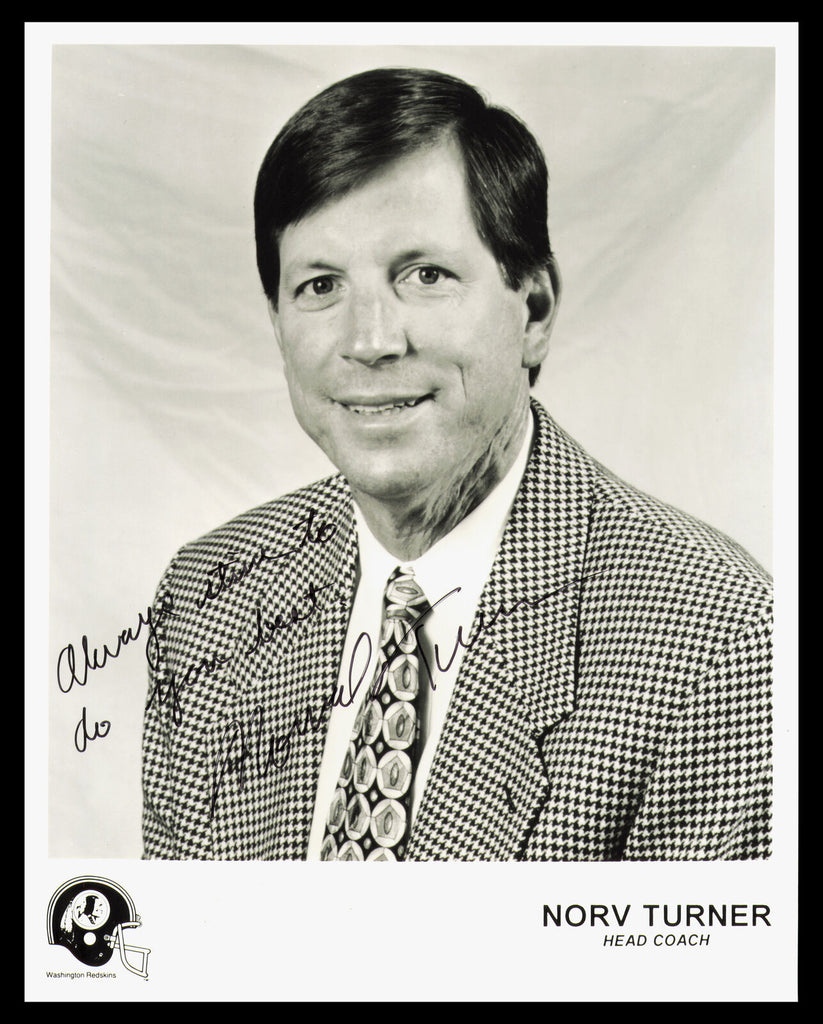 Norv Rohrer Norv Turner Autographed Signed 8x10 Photo Washington Redskins SKU #230 ...