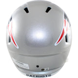 Rob Gronkowski Autographed New England Patriots F/S Helmet Beckett WIT 58331