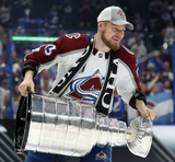 Valeri Nichushkin Signed Colorado Avalanche St. Patty's Day Jersey (Beckett)