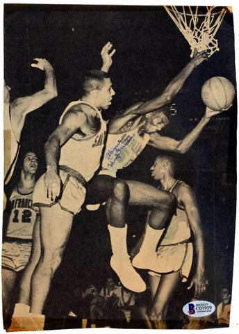 Wayne Hightower Autographed 7x10 Magazine Page Photo Warriors Beckett #C01959