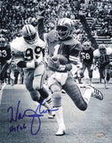 Warren Moon Autographed 8x10 Photo University of Washington MCS Holo #63539