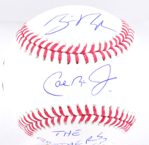 Cal Ripken Jr Billy Ripken Signed Rawlings OML Baseball - Fanatics BAW Holo