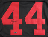Kyle Juszczyk Signed San Francisco 49ers Black Jersey (Beckett) Niners Fullback