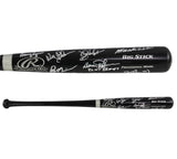 22 1986 Mets Alumni Signed Rawlings Black MLB Bat Mookie Wilson, Barry Lyons