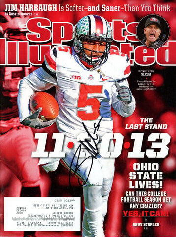 Braxton Miller Autographed 12/9/2013 Sports Illustrated Magazine JSA 37732