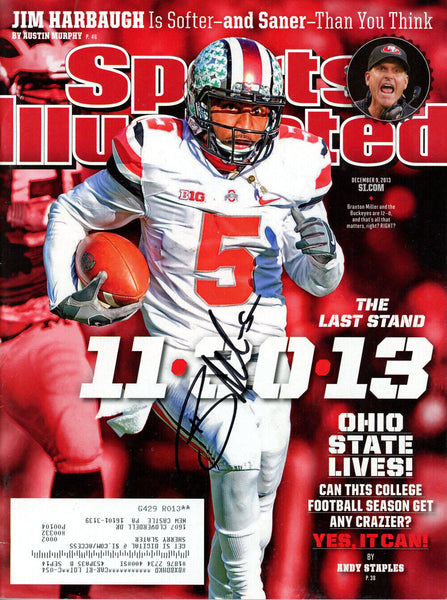 Braxton Miller Autographed 12/9/2013 Sports Illustrated Magazine JSA 37732