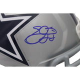 Emmitt Smith Autographed Dallas Cowboys Authentic Helmet Beckett 33629