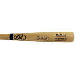 Cal Ripken Signed Baltimore Orioles Rawlings Big Stick Blonde MLB Bat