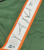 Vince Wilfork Signed Miami Hurricanes Jersey (Beckett) 2xSuper Bowl Champ / Pats