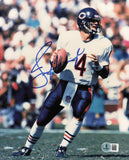 Jim Harbaugh Autographed 8x10 Photo Chicago Bears (Smudged) Beckett QR #BS12943