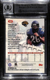 Fred Taylor Signed 1998 Topps Stadium Club #191 Card Grade 10 Beckett 43892