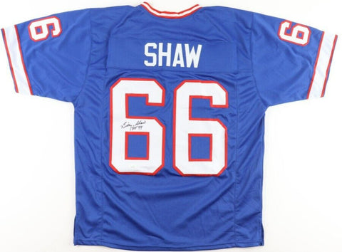 Billy Shaw Signed Buffalo Bills Jersey Inscr HOF 99 (JSA) 8xAFL All-Star Lineman