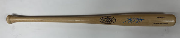Brewers RYAN BRAUN Signed Louisville Slugger Blond Bat AUTO - BAS