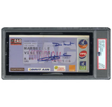 Didier Drogba Signed 2003 Marseille Debut Match Ticket Inscribed Debut - PSA 2