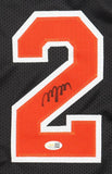 Miles Deuce McBride Signed New York Knicks Black Jersey (JSA) 2021 NBA Draft Pck