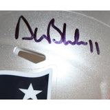 Drew Bledsoe Signed New England Patriots Speed Mini Helmet Beckett 42404