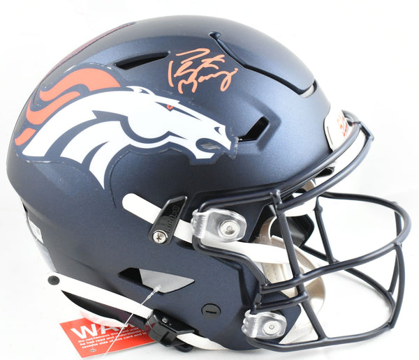 peyton manning speedflex helmet Peyton Manning Autographed Denver Broncos F/S Speed Flex Helmet-Fanati – Super Sports Center