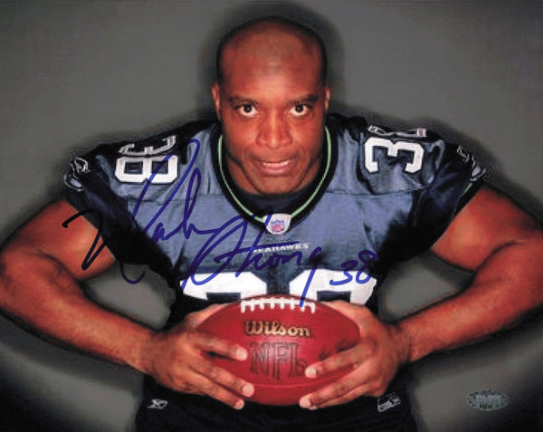 Mack Strong Autographed Signed 8x10 Photo Seattle Seahawks MCS Holo #63512