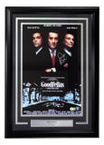 Joe Pesci Signed Autographed Framed 11x17 Goodfellas Movie Photo BAS LOA