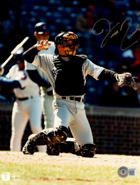 Jeff Reed Autographed/Signed Colorado Rockies 8x10 Photo Beckett 50535