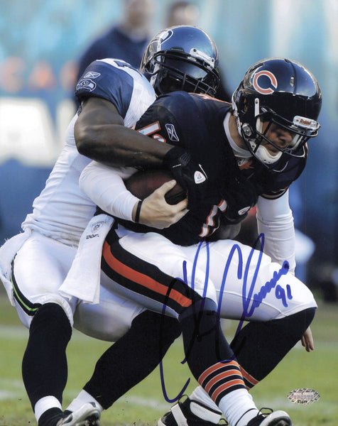 Chris Clemons Autographed Signed 8x10 Photo Seattle Seahawks MCS Holo #87481