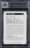 Blue Jays John Olerud Authentic Signed Custom Trading Card Auto 10! BAS Slabbed
