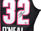 Shaquille O'neal Signed Miami Heat M&N Swingman Jersey Beckett 40842