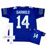 Sam Darnold Autographed / Signed Jersey - Beckett Authenticated - Blue
