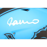 Jameson Williams Autographed Detroit Lions Mini Helmet Rave Beckett 50915