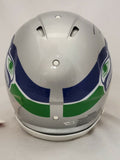 RUSSELL WILSON SIGNED SEATTLE SEAHAWKS THROWBACK SPEED AUTHENTIC HELMET FANATICS