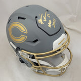 BRIAN URLACHER SIGNED CHICAGO BEARS F/S SLATE SPEEDFLEX AUTHENTIC HELMET BECKETT