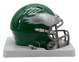 Landon Dickerson Signed/Auto Philadelphia Eagles Kelly Mini Helmet JSA 209885