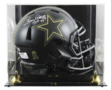 Cowboys Tony Dorsett "HOF 94" Signed STS IV Full Size Speed Rep Helmet BAS Wit 2