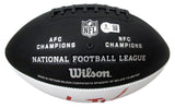 A.J. Brown Signed/Auto Super Bowl LIX Logo Football Eagles Beckett 195539