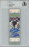 Randy White Autographed 12/14/1986 Ticket Stub w/HOF Beckett Slab 40777