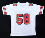 Keena Turner Signed Francisco 49ers Jersey (JSA) 4xSuper Bowl Champion L.B.