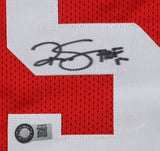 Ralph Sampson Signed Houston Rockets Jersey (Schwartz) Virginia Cavs Center