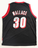 Rasheed Wallace Signed Portland Trail Blazers Jersey (Beckett) 2004 NBA Champion