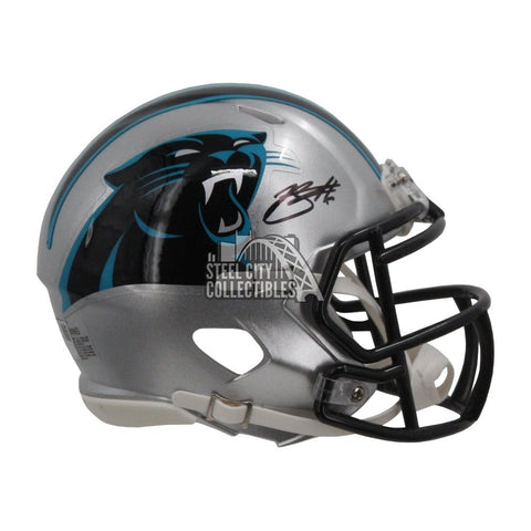 Bryce Young Autographed Carolina Speed Mini Football Helmet - Fanatics