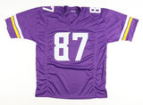 T. J. Hockenson Signed Minnesota Vikings Jersey (Beckett) 2019 1st Rnd Pck/ Iowa
