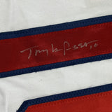 Autographed/Signed TONY LA RUSSA St. Louis White Jersey JSA COA Auto