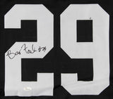 Barry Foster Signed Pittsburgh Steelers Jersey (JSA COA) 2xPro Bowl Running Bck