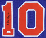 Walt "Clyde" Frazier Signed New York Knicks Clyde Jersey (JSA COA) 2xNBA Champ