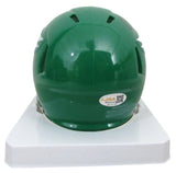 Quinyon Mitchell Signed/Auto Speed Replica Mini Kelly Helmet Eagles JSA 210354