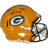 Brett Favre Autographed Green Bay Packers Full Size Speed Helmet Fanatics