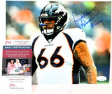 Dalton Risner Autographed 8x10 Photo Inscribed "#66W" JSA COA