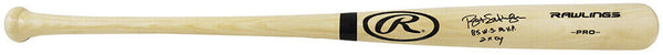 Bret Saberhagen Signed Rawlings Blonde Baseball Bat w/85 WS MVP, 2x CY (SS COA)